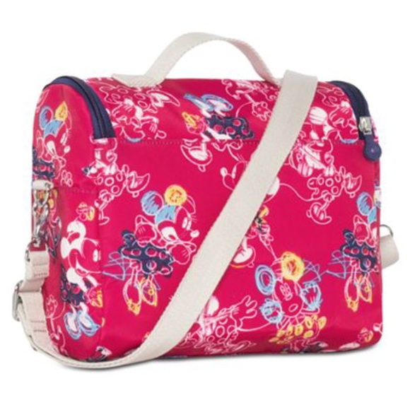 Kipling Bags Nwt Kipling Disney Minnie Mouse Kichirou Lunch Bag Poshmark